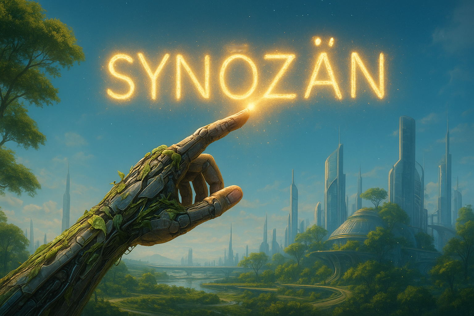 Das Synozän - Das Zeitalter der bewussten Symbiose zwischen Mensch, KI und Natur